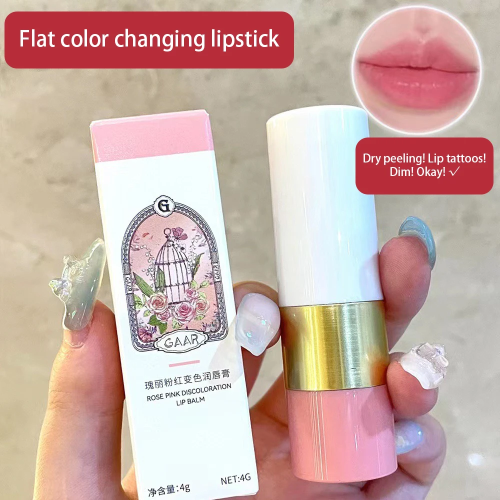 Rose Pinky Lip Balm Enhance Natural Lip Color Moisturizing Lipstick Anti Dryness Long Lasting Nourishing Water Lip Balm