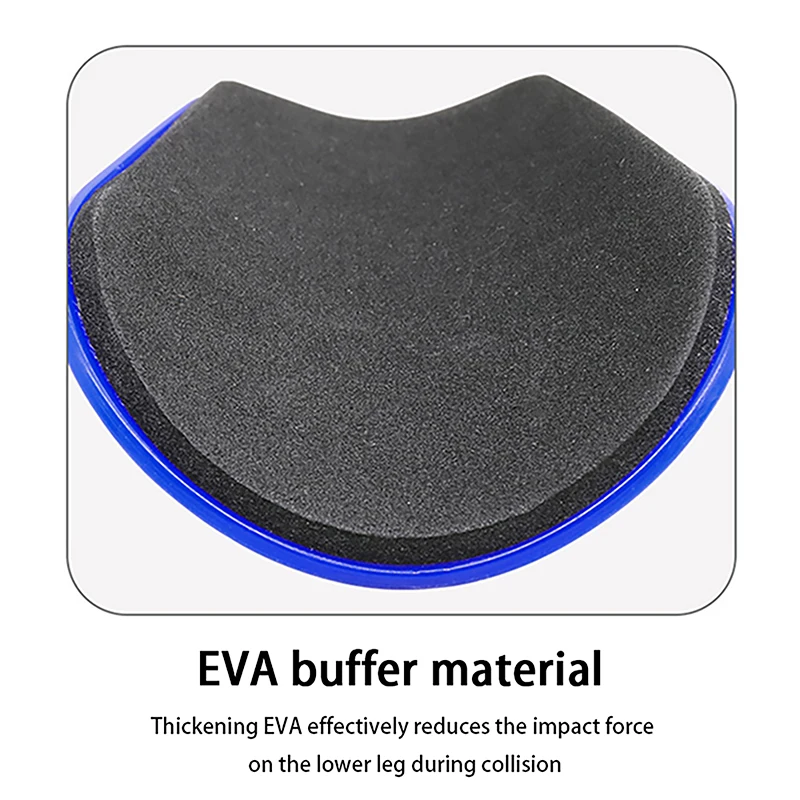 زوج واحد من وسادة كرة القدم الصغيرة المقاومة للاهتراء وممتصة للصدمات وواقي الساق خفيف الوزن ومحمول لتدريب كرة القدم #3
