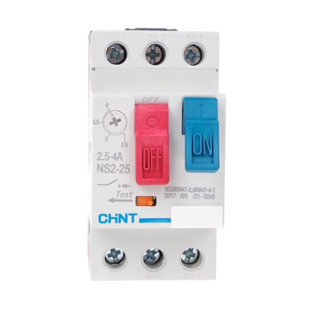 Original Electric AC Motor Starter NS2-32 NS2-25 Soft Start Module Pump Engine Protection Device Smart Relay 3 Phases Circuit