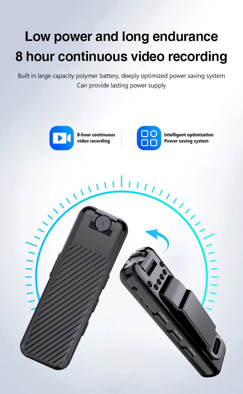 Sports Camera Video Recording HD Camcorder Infrared Night Vision Noise Reduction Meeting Minutes Learning Record Anti Shake PB10