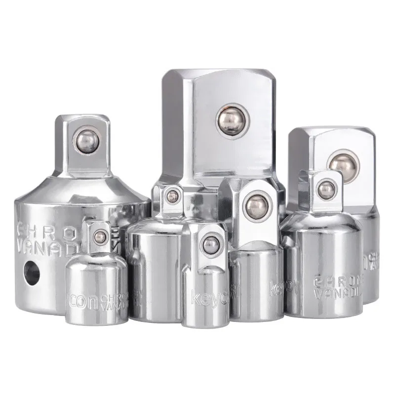 Chrome Vanadium Aço Tomada Adaptador Drive Ratchet Wrench Socket Converter Reparação do Carro Ferramentas Manuais 1pc