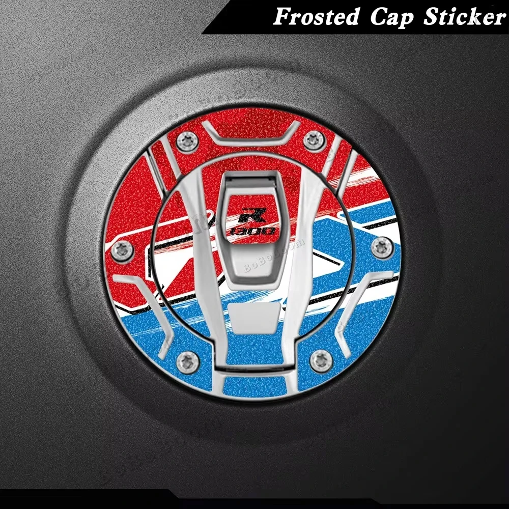 

For Motorrad R1300GS R 1300 GS ADV 2023 2024 2025 Motorcycle Frosted Fuel Tank Pad Sticker Gas Oil Cap Protector Decal