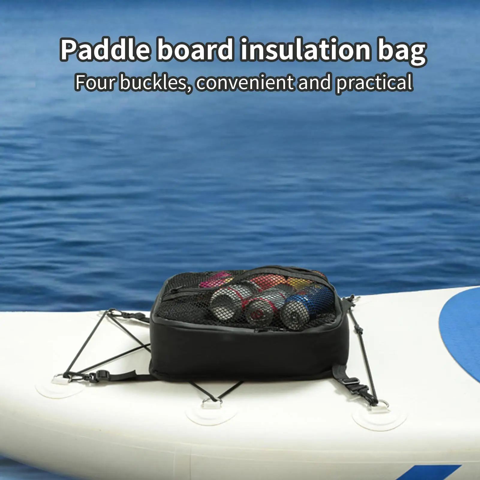 Paddle Board Cooler Portable Insulated Kayak Insulated Cooler Dry Bag for Fishing Kayaking Paddleboarding Outdoor Travel Water