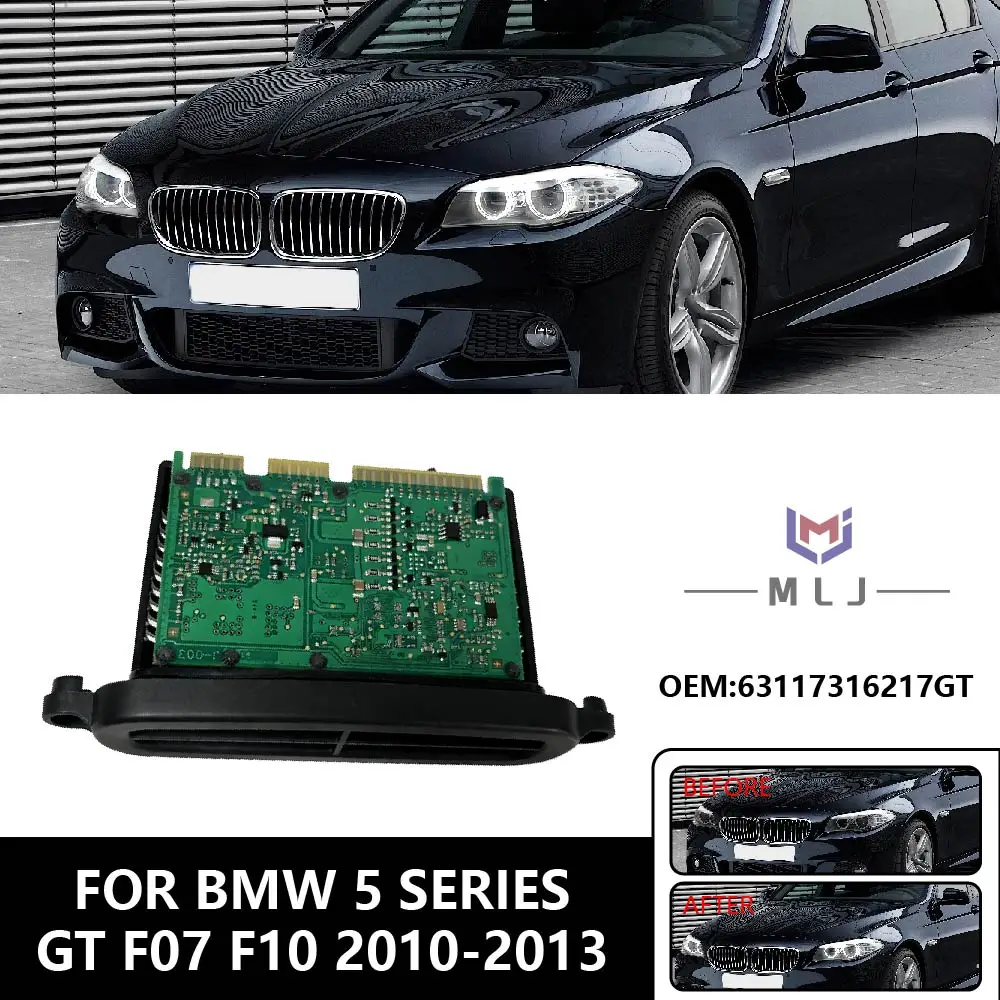 

For BMW 5 Series GT F07 F10 2010-2013 Daytime running light driver module With AFS DRL 63117316217GT controller Car Accessories