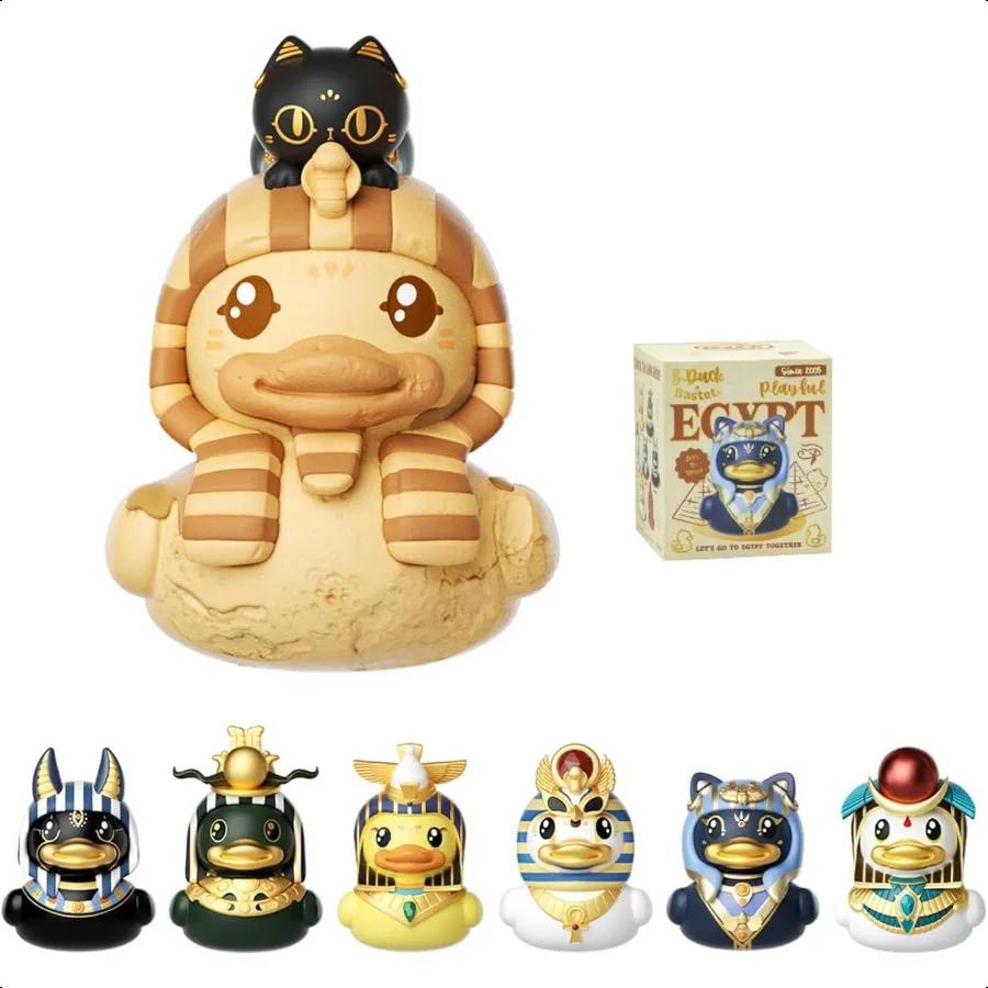 

B. x The British Museum Blind Box Egyptian God Collectible Figurines Series Home Decorations Holiday Birthday Gifts B. x Baste