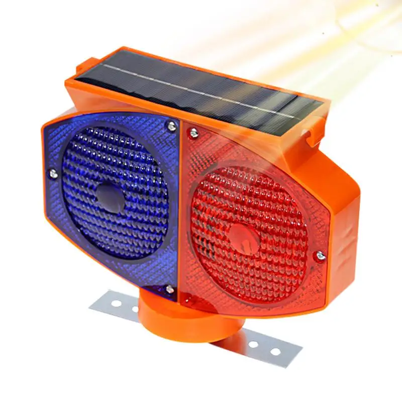 Flashing Warning Light Solar Flashing Warning Light Sensitive Double Side Waterproof Solar Sensitive Flashing Traffic Flashing