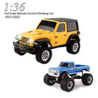 1/36 Climbing Car 3601/3602 Full Proportional Remote Control Car 4Wd Electric Remote Control Car Light System Car Model Gift