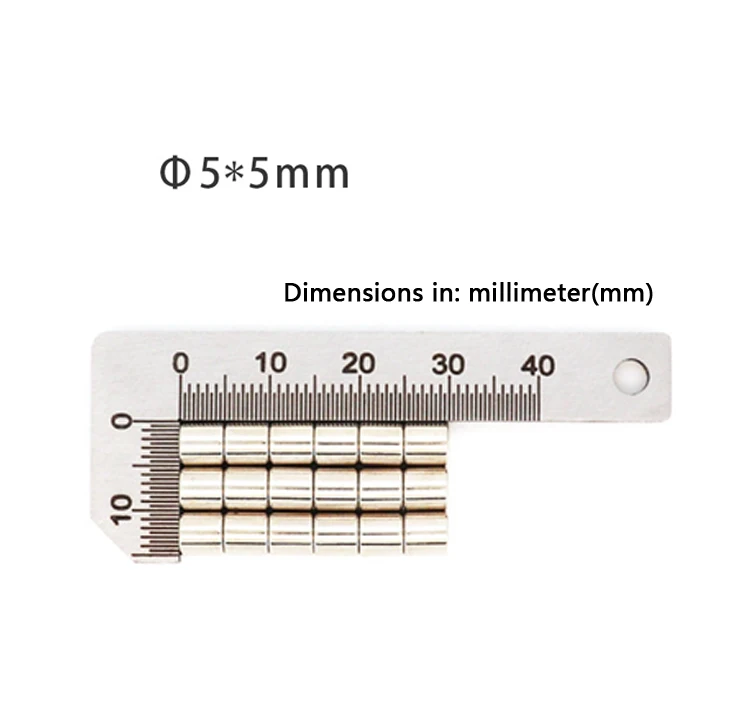 5x0,5 5x1 5x2 5x3 5x4 5x5 5x6 5x8 5x10 mm Starke Runde Magnete für Kühlschrank Büronutzung Kühlschrankmagnet Magnethaken 5x0,5mm – Detail 11