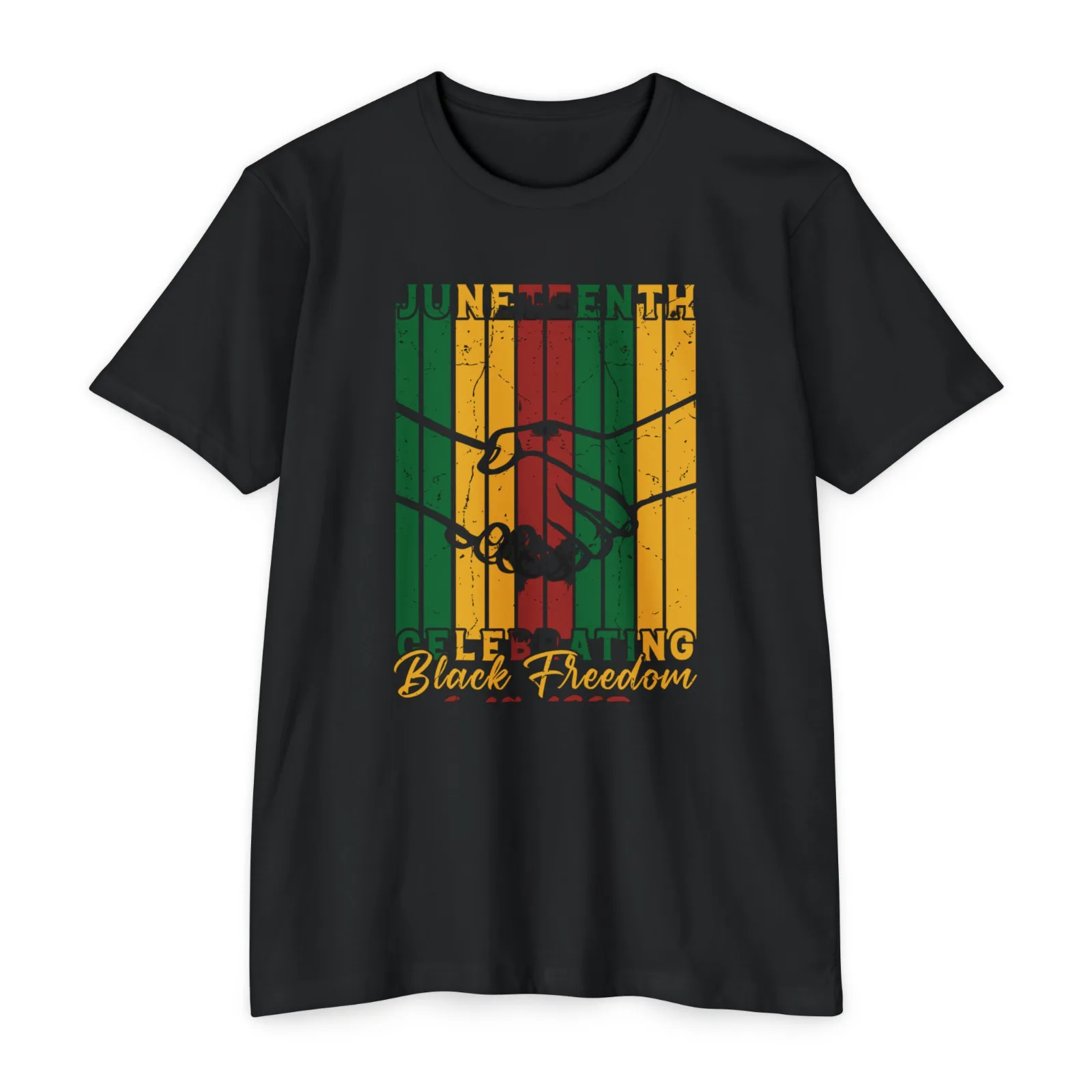 Juneteenth Black Freedom Black History June 19 Vintage Unisex T-shirt S-5XL