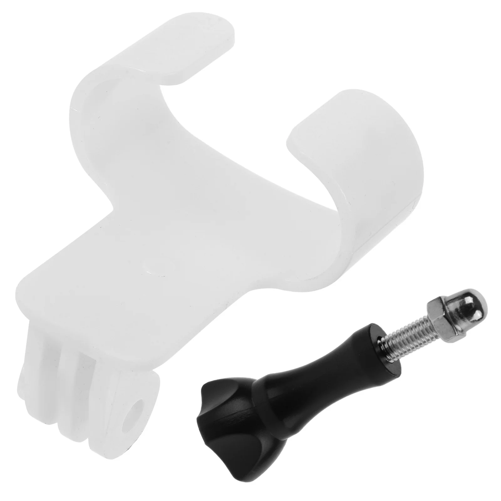 

1Set Camera Mount Durable Stainless Steel Plastic Diving Mask Camera Holder Underwater Rack Dive Accessory