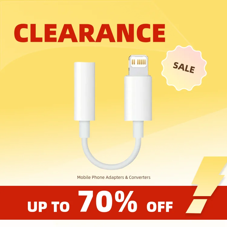 Clearance_For Apple iOS HiFi Lightning to 3.5mm Headphone Adapter AUX Cable For iPhone 14 13 12 11 Pro Max X XS Connector Audio
