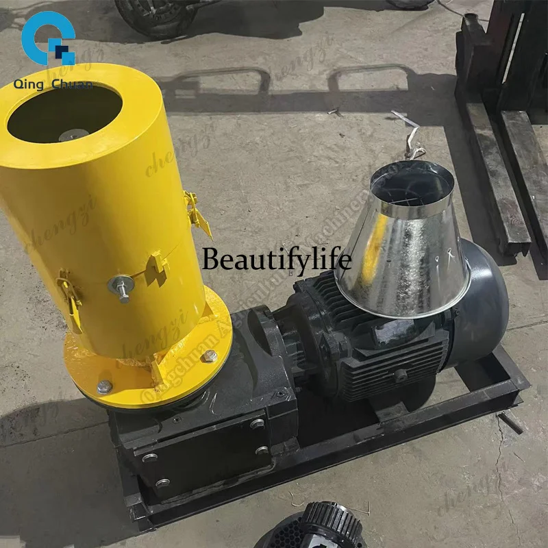 81Wood Shavings Pelletizer Custom Small Wood Pellet Granulator Eco-Friendly Biomass Fuel Production Straw Sawdust Pellet Equipme