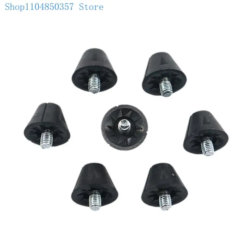 5asd 12Pcs Plastic Replacements Football Studs Replacement Set Football Boot Studs Football Soccer Studs for Football Boot