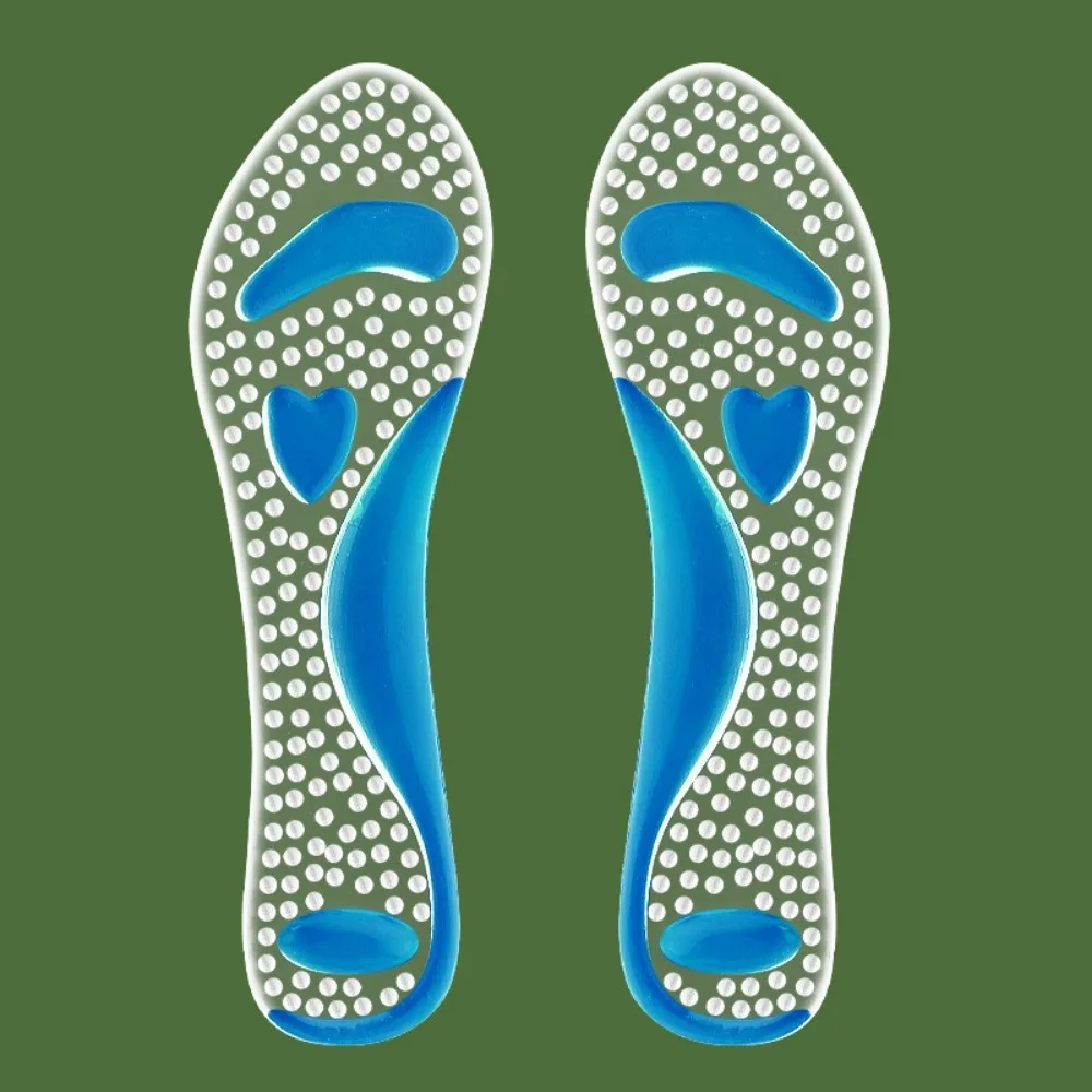 1 par de nuevas almohadillas de suela antideslizantes, plantillas autoadhesivas para sandalias de verano, plantillas de Gel cómodas para tacones altos