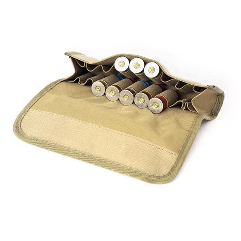 Molle Bullet Pouch 18 Rounds Shotgun Shotshell Reload Holder  for 12 20 Gauge 12G Ammo Bullet Cartridge Bag Military Waist Bag