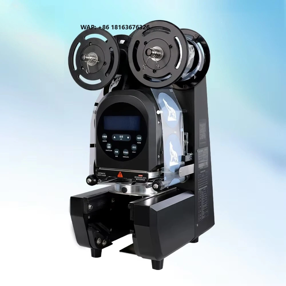 Fully Automatic 110V 220V Bubble Tea Yogurt Cup Sealing Machine Commercial Milk Tea Shop Equipment Cup Sealing Machine