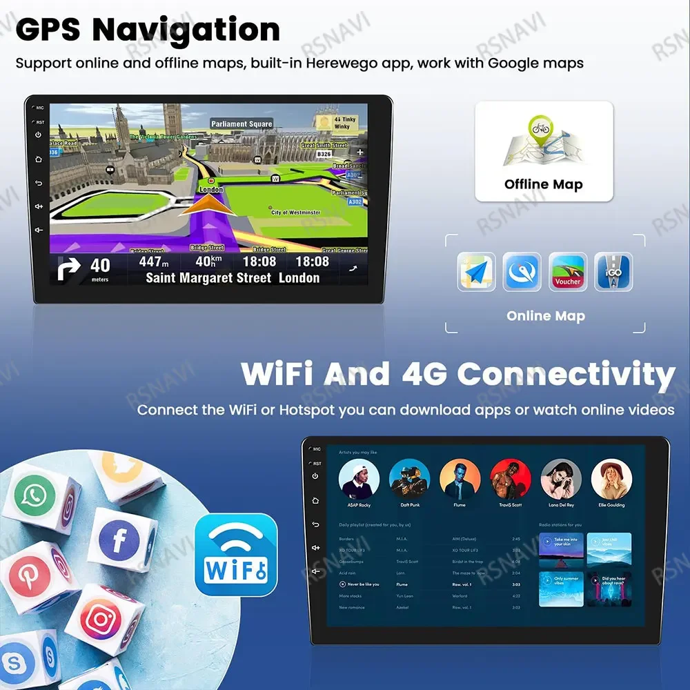 أندرويد 15 راديو السيارة لمازدا MX-5 MX5 MX 5 NC 2005-2015 نظام ملاحة GPS QLED كوالكوم رئيس وحدة BT Autoradio الوسائط المتعددة 4G LTE #5