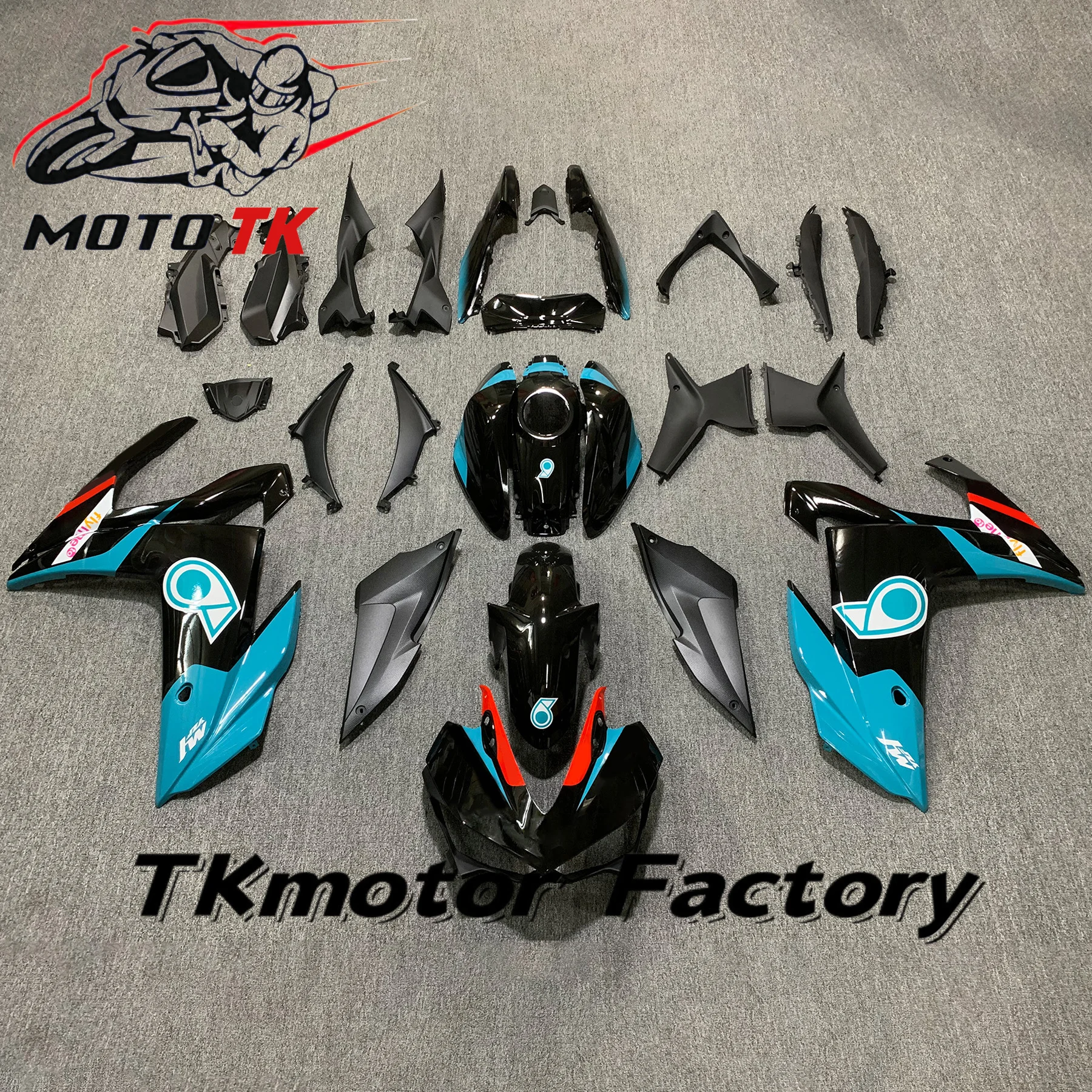 نمط جديد هيكل السيارة الهدايا المجمعة لياماها YZF-R3 2015-2018 الهدايا المجمعة الكاملة الهدايا المجمعة هيكل السيارة هدية مخصصة ABS حقن