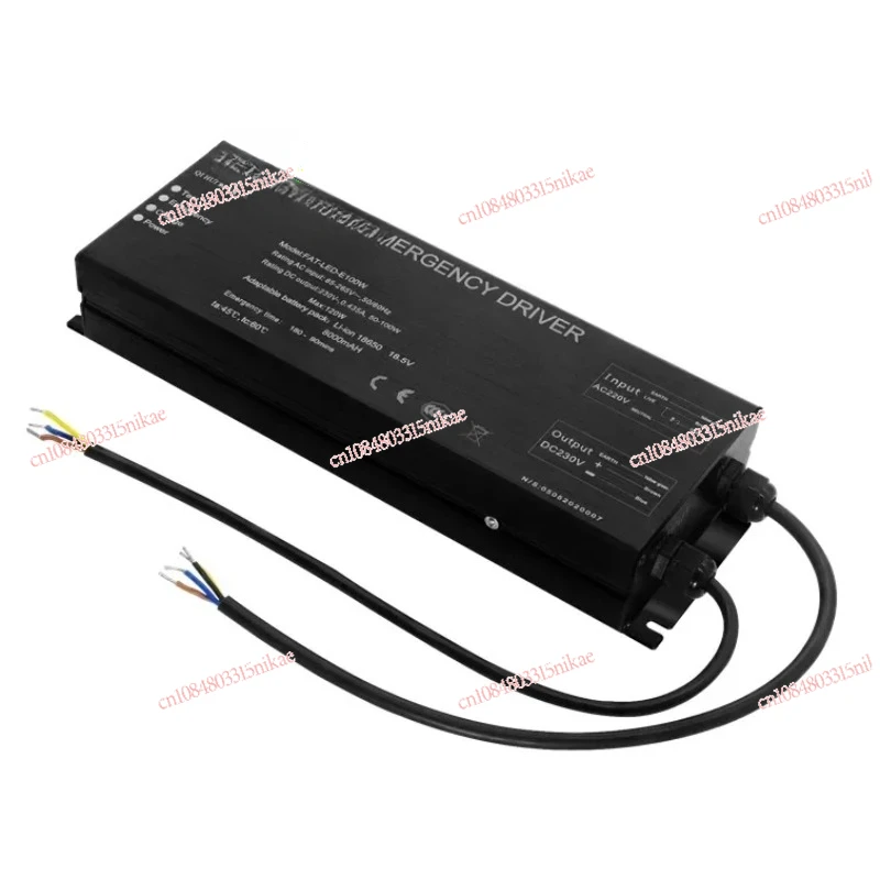 100W for 2 hours heavy backup battery emergency LED driver