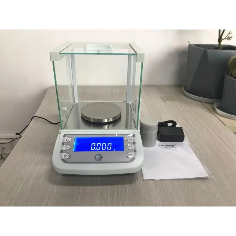 0.001g Precision Density Measuring Balance 100-500g Solid Specific Gravity Testing Scale