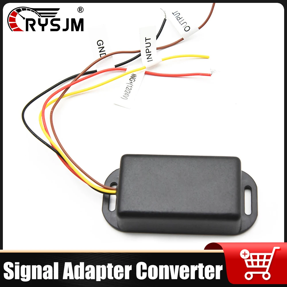 

Fuel Gauge Signal Adapter Fuel Converter Module Ohm190/240OHM Fuel Meter Signal Converter Fuel Tank Interface for Any Fuel Gauge