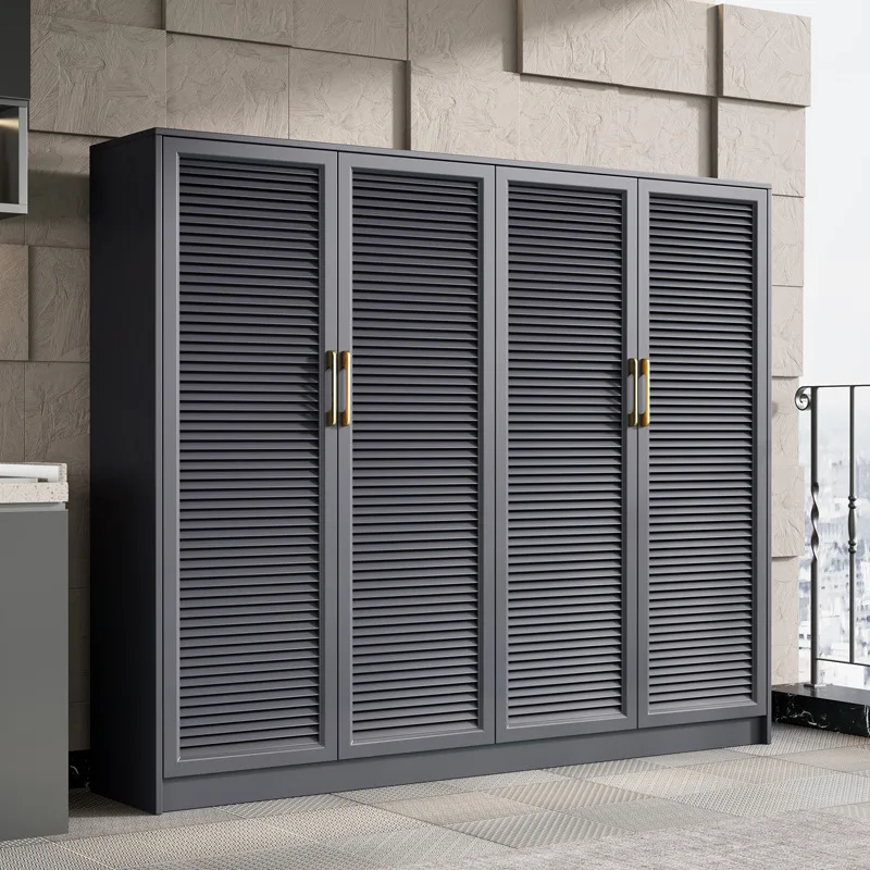 

Aluminum Alloy Locker Waterproof Sunscreen Shoe Cabinet Storage Cabinet Outdoor Locker Sundries Cabinet Modern Simple Wind