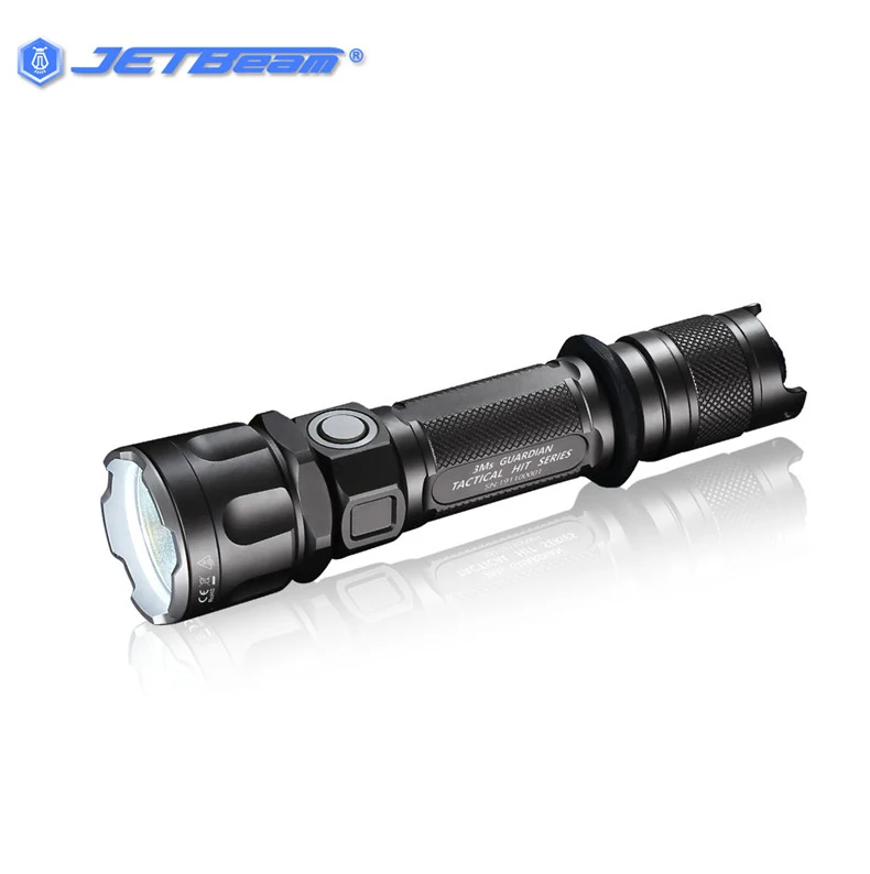 JETBeam 3MS Flashlight 2000Lumens USB Rechargeable Super Bright Uses LUMINUS SST-70 LED Tactical Police Security Torch Light