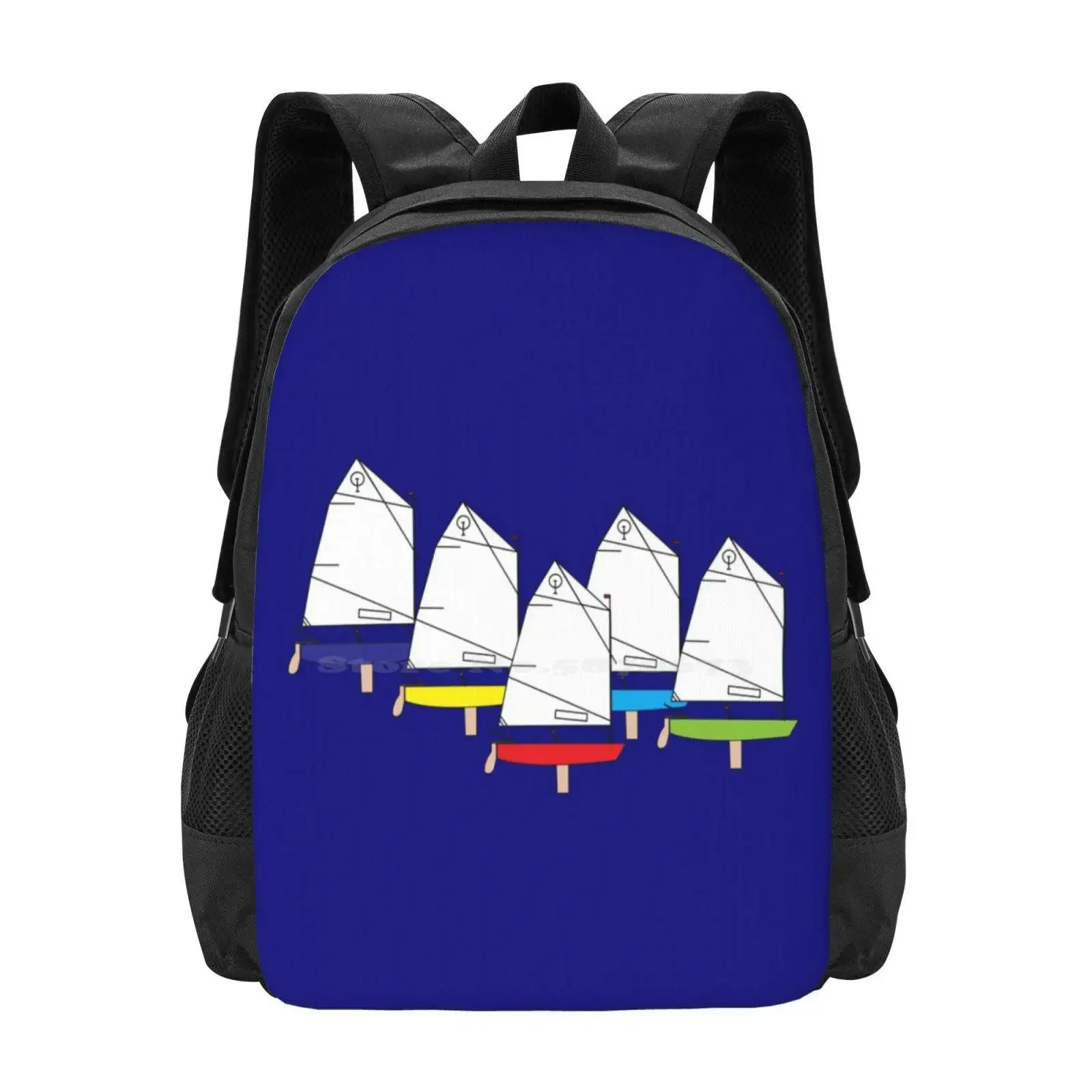 Optimist Sailing Dinghy Hot Sale Schoolbag Backpack Fashion Bags Optimist Pram Sailing Dinghy Sailor Sailboat Race Sailing