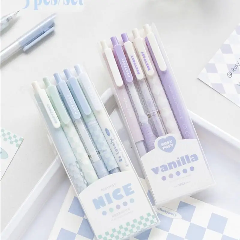 Drücken Sie Gel Stift Spezielle Für Student Prüfung Einfache Schwarz Zeichen Stift Fall-proof Multistyle Drücken Gel Stift Set Hand konto Stift