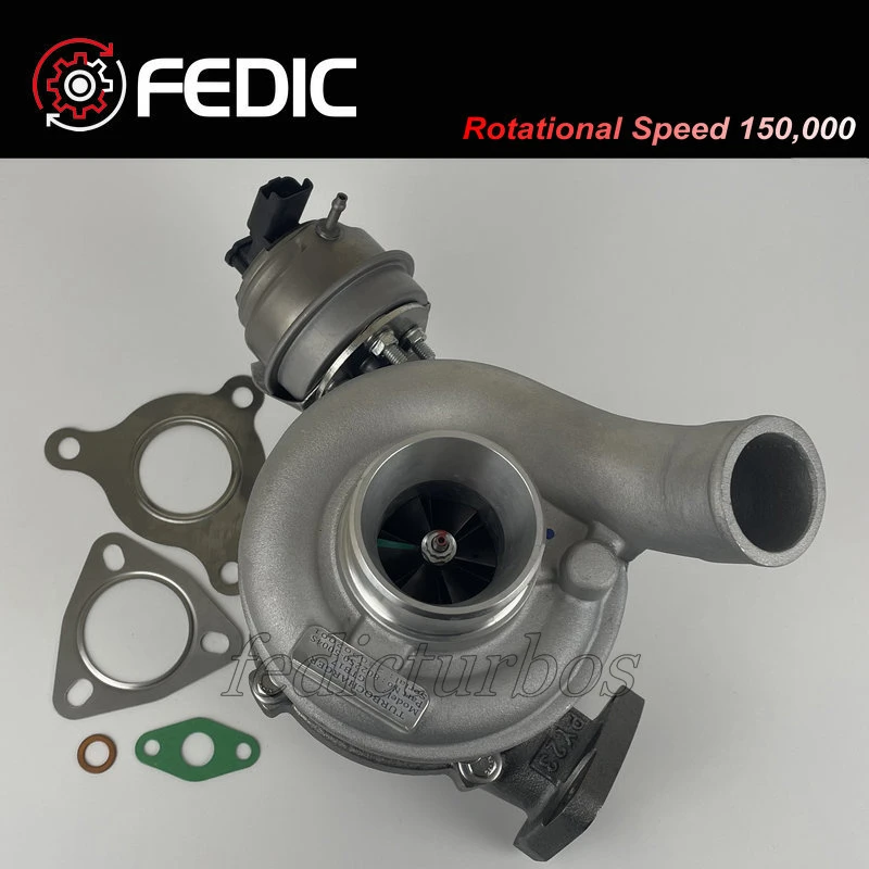 Turbocharger GTB1752V 802250 Turbine full turbo for Iveco 2045 2.8L 8140.43N4 148HP 2014