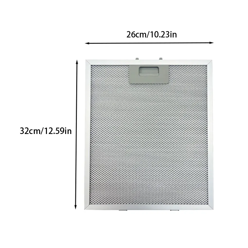 2pcs/set Universal Cooker Hood Filter With Aluminum Layers For Effective Filtration