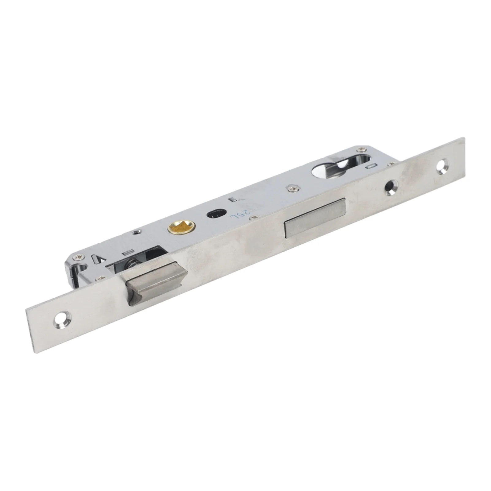 Stainless Steel Mortice Lock 85x25mm Tube Frame Gate Lock Insert With Rotating Latch For Garden Front Door Garage Security