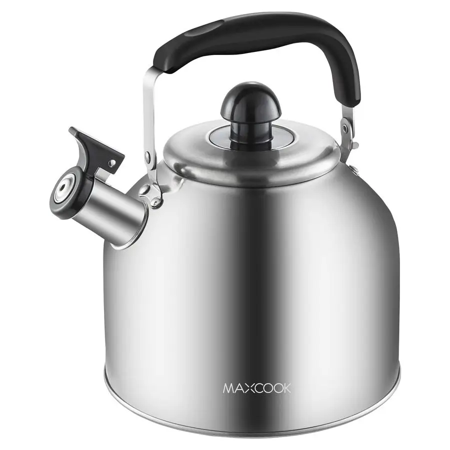 

Quart 4L Stainless Steel Whistling Tea Kettle,Brushed Satin, Suitable to Boiling Water amp Tea on Induction Stove, Gas Stove Top