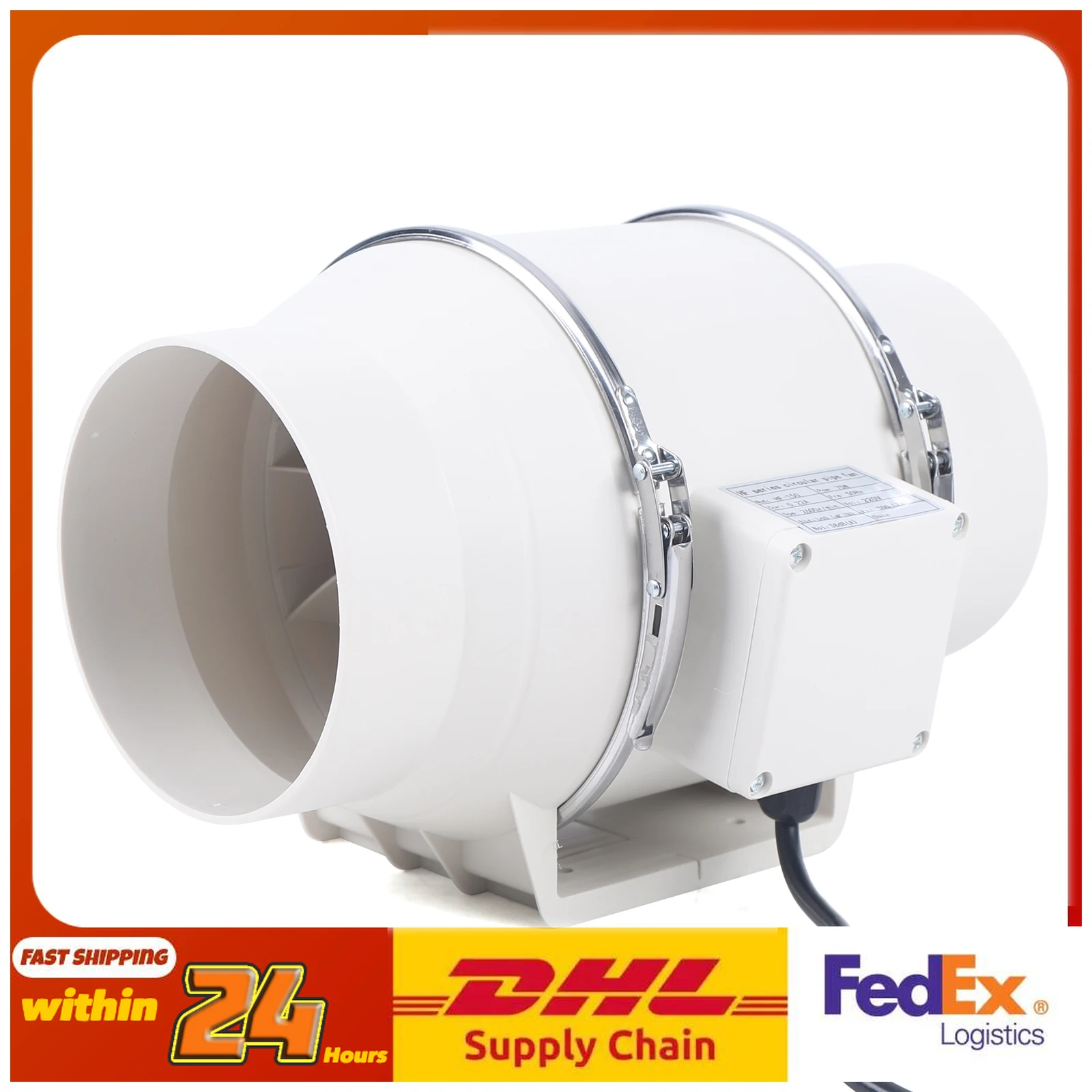 

Вентиляторы для труб 110В/220В, вытяжные вентиляторы для складов, трубчатые вентиляторы с шарикоподшипниками, для вентиляции трубопроводов, для дома и отелей