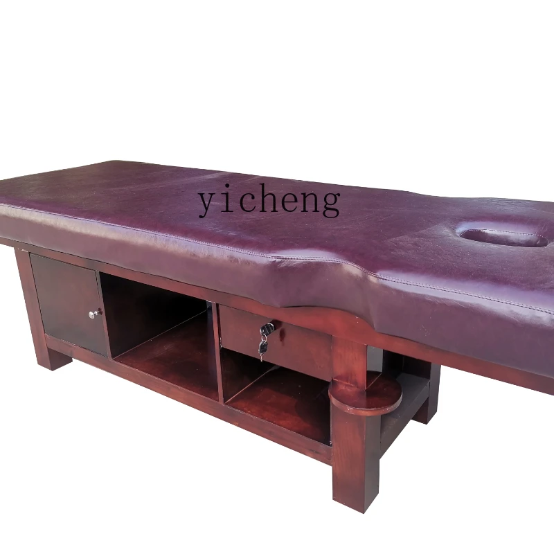 

YY Solid Wood Massage Blind Massage Couch Traditional Chinese Medicine Physiotherapy Bed with Holes