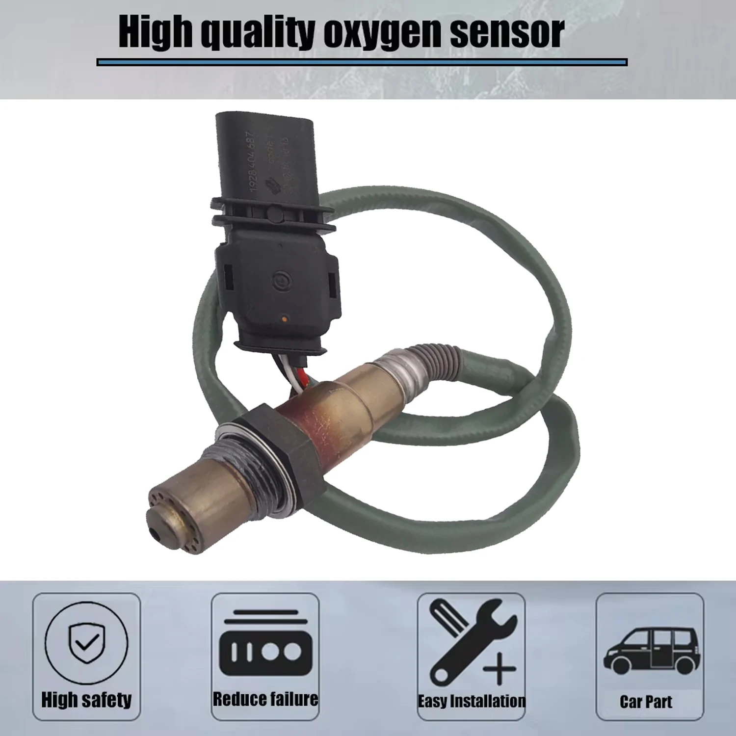 0258017134 New Front Lambda Probe O2 Oxygen Sensor For SMART FORFOUR 1.5 CDI 2004-2006 FORTWO 0.8 1.0 2007-ON A0055429818