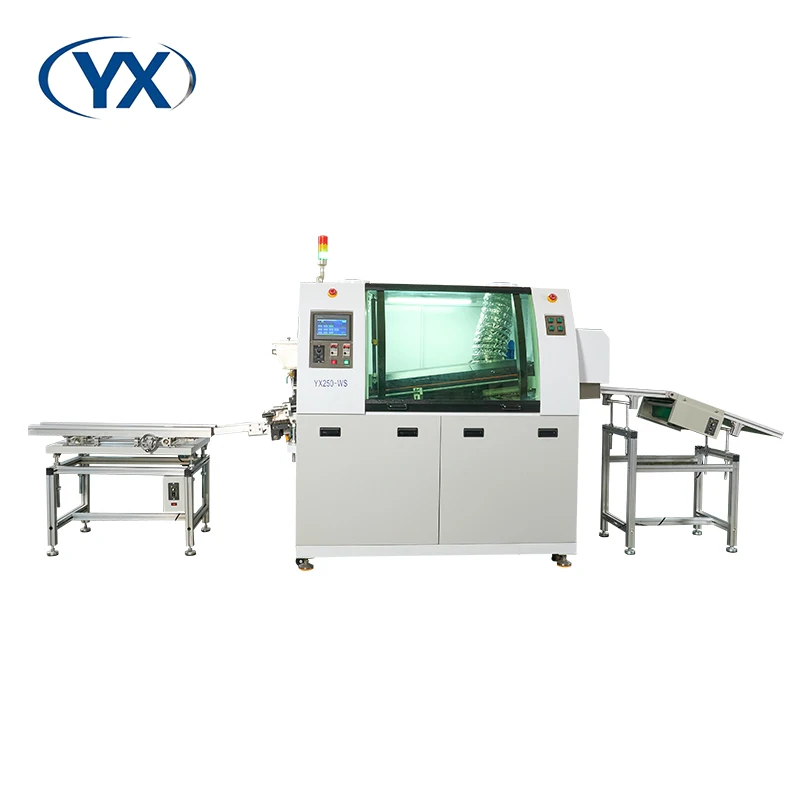Stock in EU SMT Touch Screen + PLC Control Furnace Pcb Assembly Production Line Machine Auto Wave Solder Machine