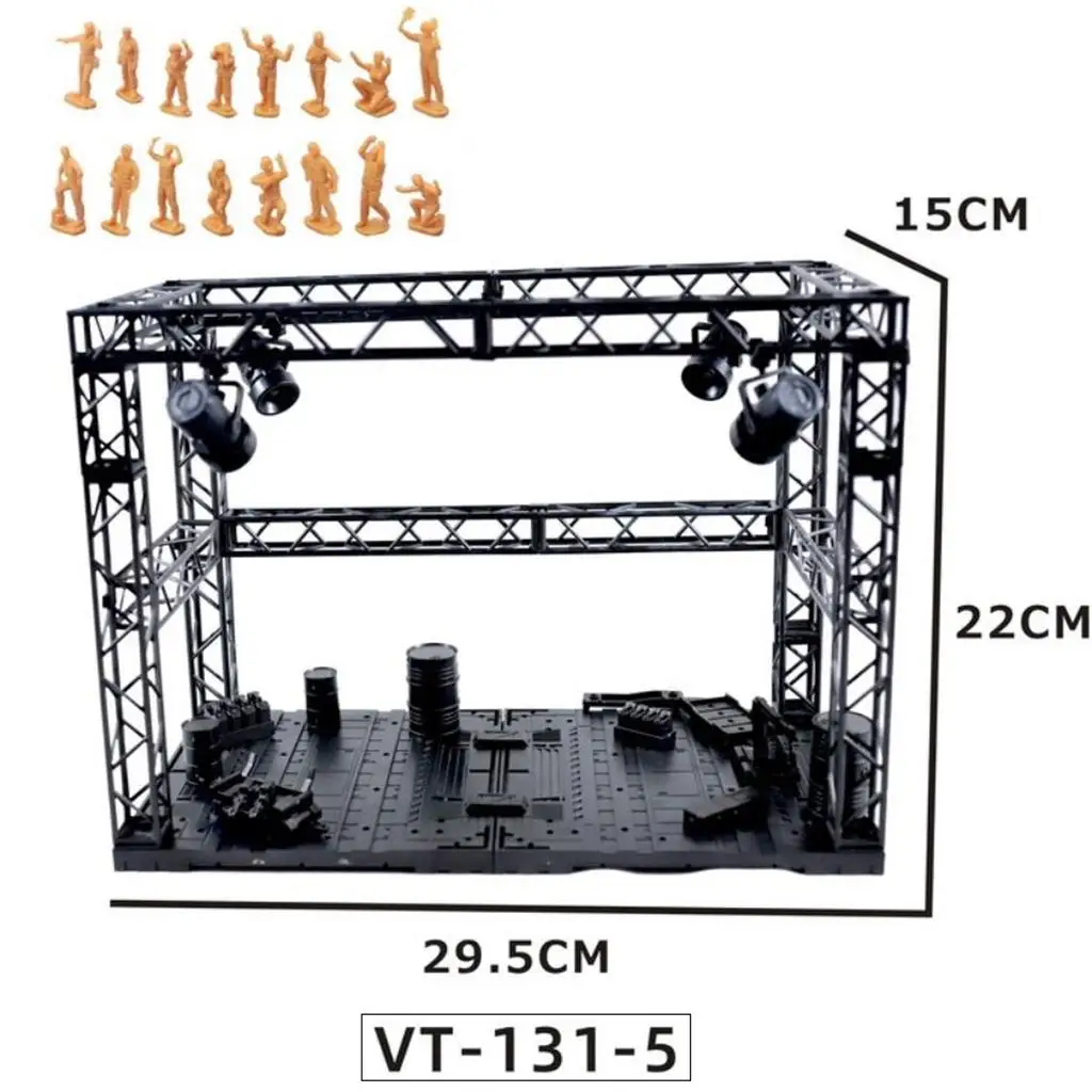 Mechanische Basisfase Voor Actiefiguurmodellen Accessoires Garage Basisscène Hobbybouw
