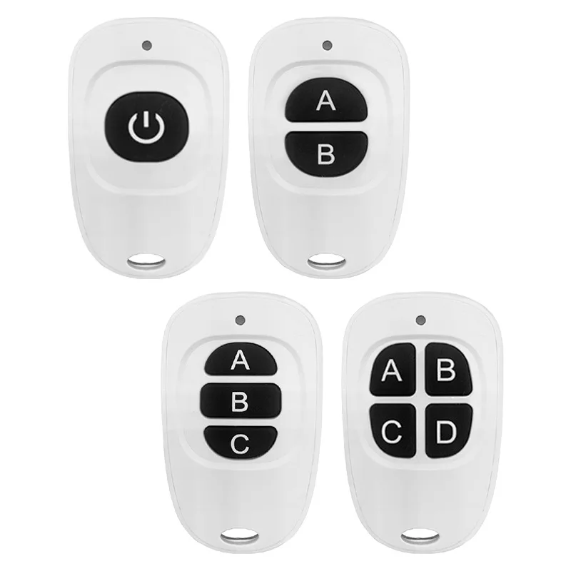 433M learning code wireless remote control 1527 chip  2 key 3 key 4 key remote control