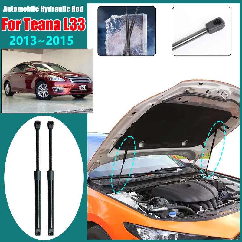 

Car Front Hood Hydraulic Rod For Nissan Teana L33 2013 2014 2015 Altima Engine Supporting Strut Spring Shock Bar Car Accessories