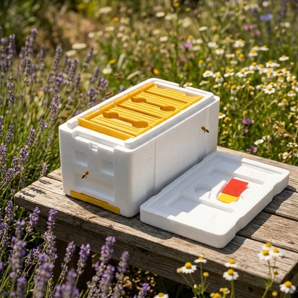 Portable Harvesting for Tool 5-frame Mating Box For Honey Production Lightweight Construction Efficient Pollination Aid