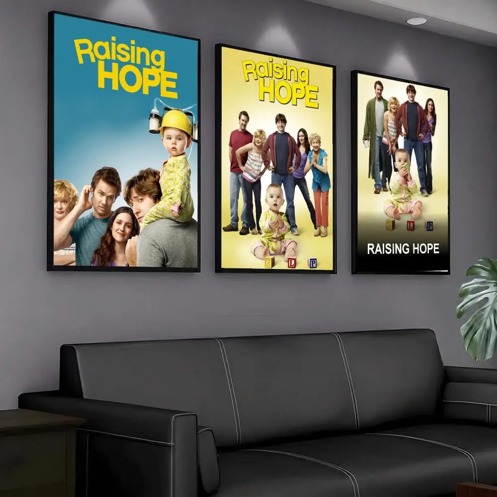 tv series R-Raising Hope-E Painting Calligraphy Artwork for Home Bedroom Office Wall Decoration Gift