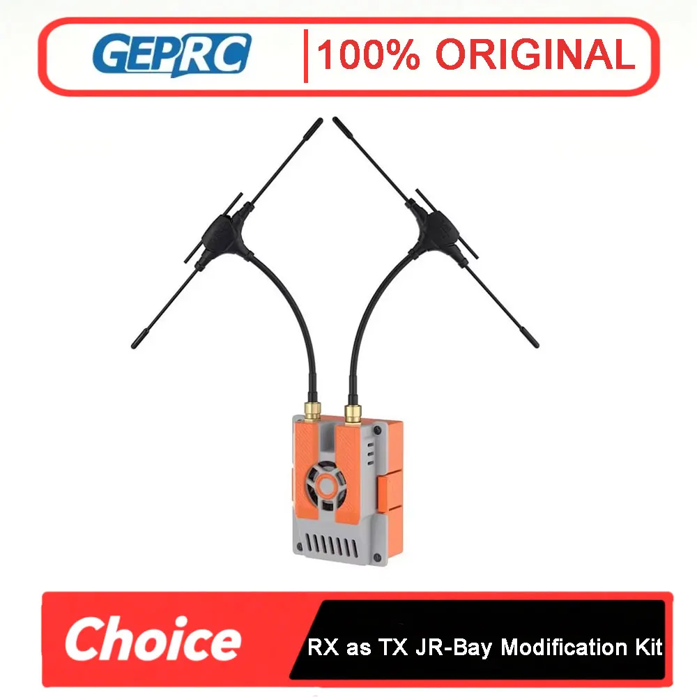 GEPRC RX As TX JR-Bay Receiver Modification Kit 915M/2.4G Dual-frequency RC Airplane FPV Long Range Drone DIY Part