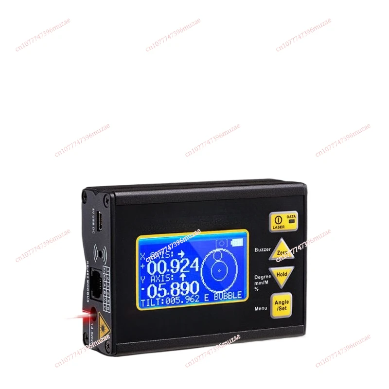 TLL-90S Hoek Meter 0.005 Professionele Dual-Assige Digitale Laser Niveau Inclinometer Hoekmeter 100-240V 50-60Hz