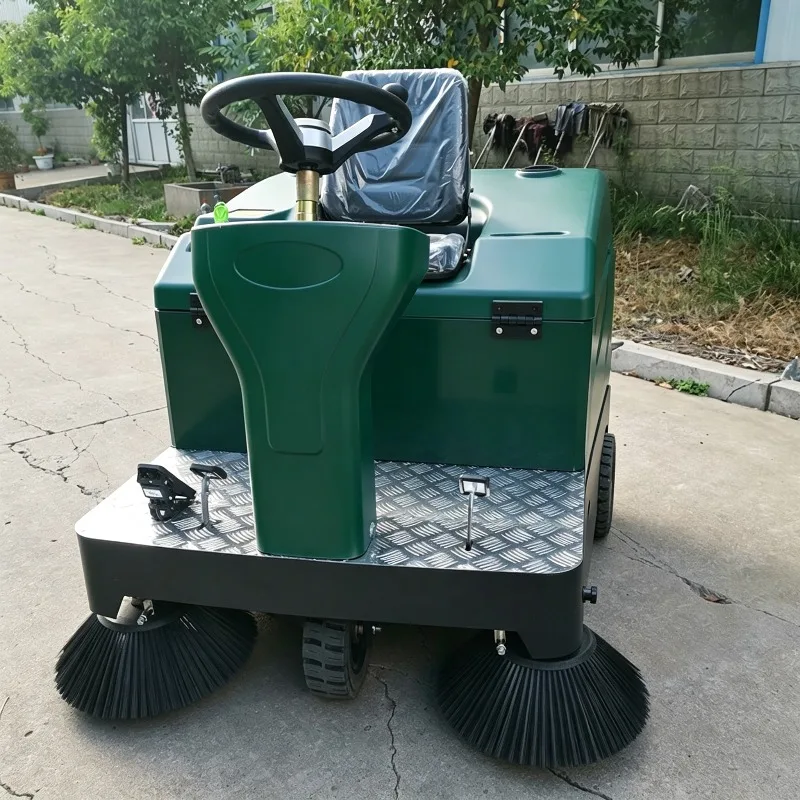 YG Customized Industrial Street Sweeper Car Ride on Electric Road Sweeping Cleaning Machine Road Sweeper Truck Machine