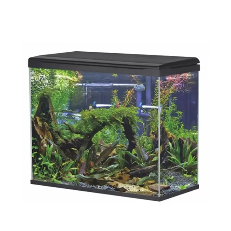 Fish Tank Light Emitting Diode Filter Pump Mini Pop Aquarium Living Room Table