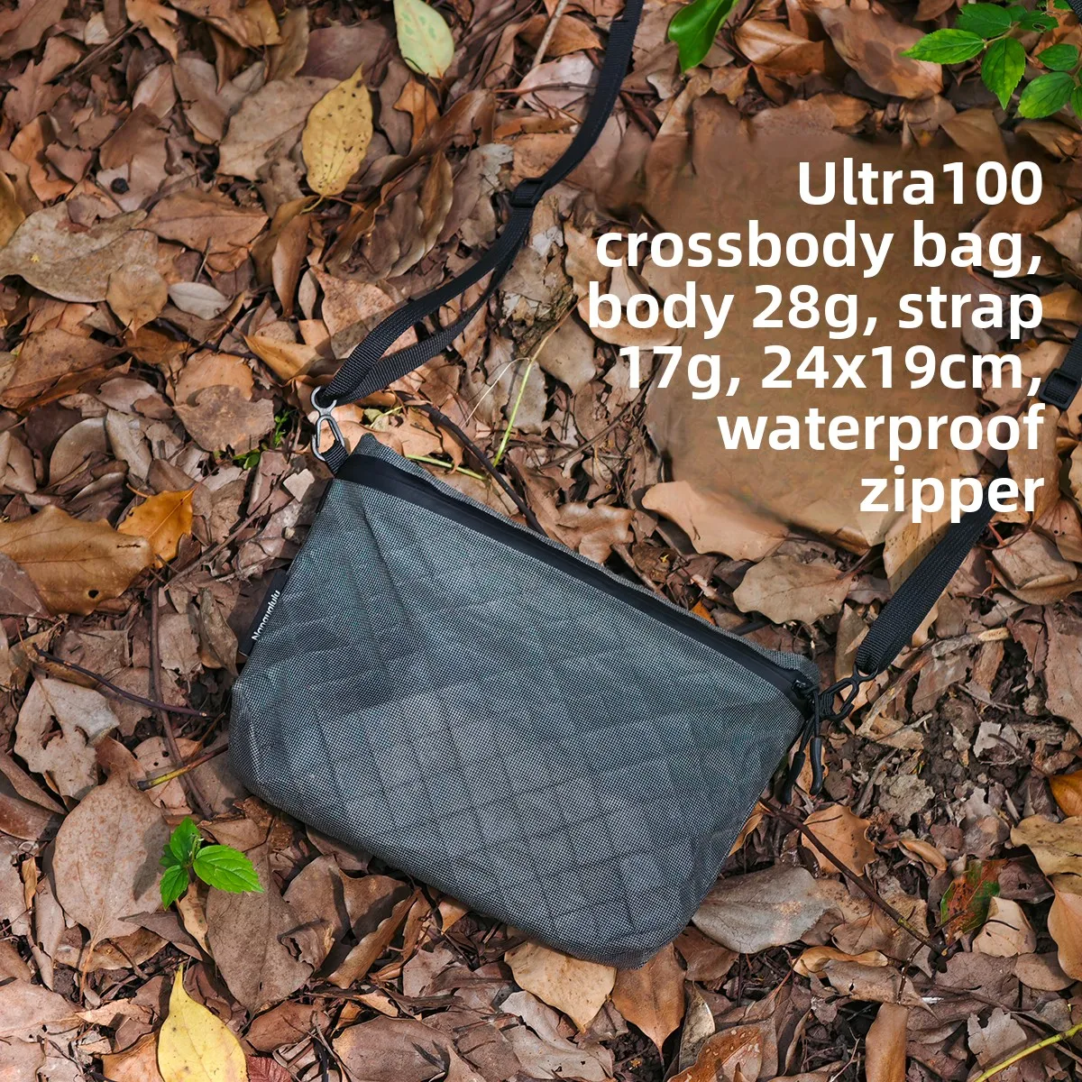 30g/50g Ultra Light Expandable Chest Sling Bag Dyneema XGrip Ultra100X Tyvek Crossbody Bag Men Outdoor EDC Shoulder Bag