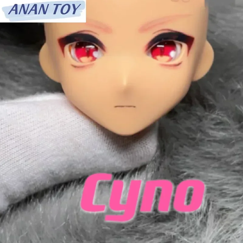 

Cyno Ob22 Ob24 Handmade Face Anime Game Open Eyes with Eye Balls Faceplate Doll Accessories