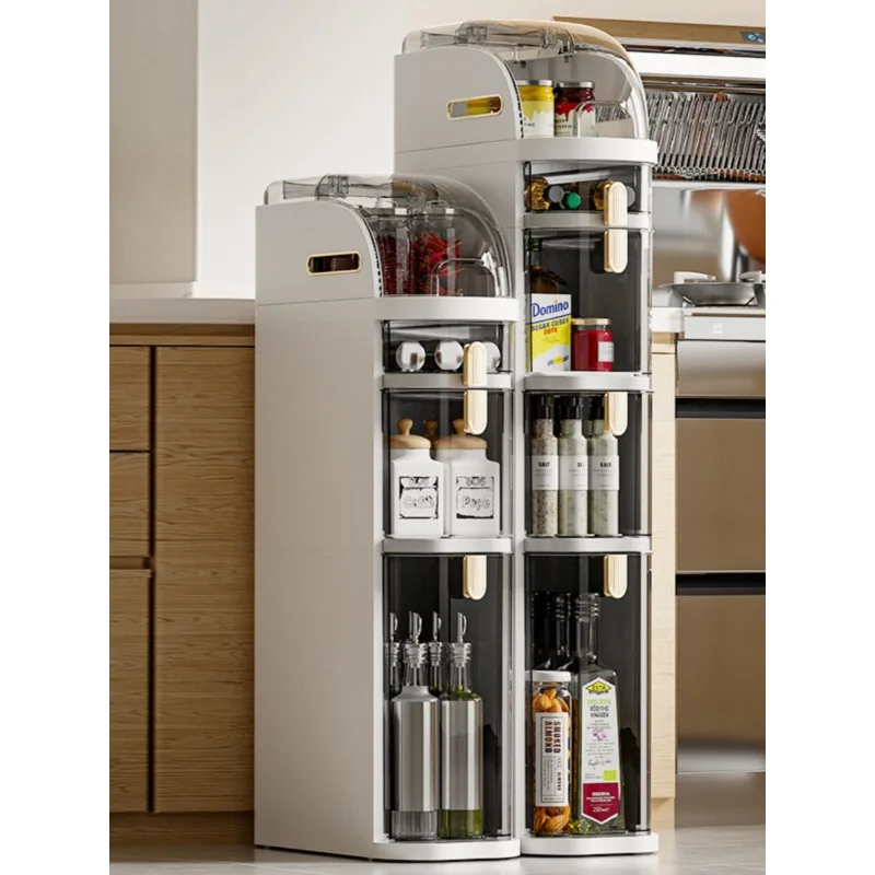 فتحة خزانة درج نوع متعدد الطبقات من البلاستيك الشفاف متعدد الوظائف لغرفة المعيشة الكراك أشتات تنظيم الخزانة