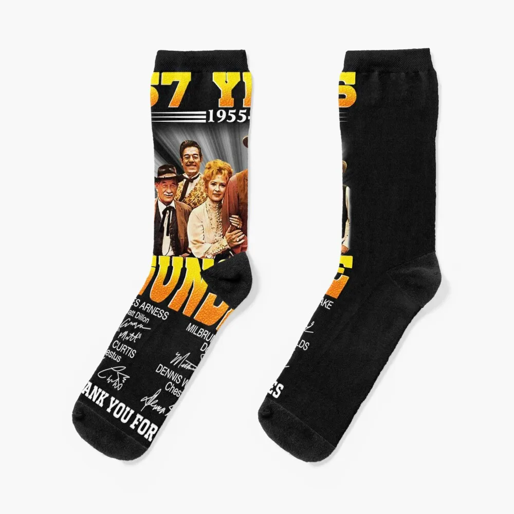 

67 years Gunsmoke Socks funny gift Stockings man Women's Socks Men's